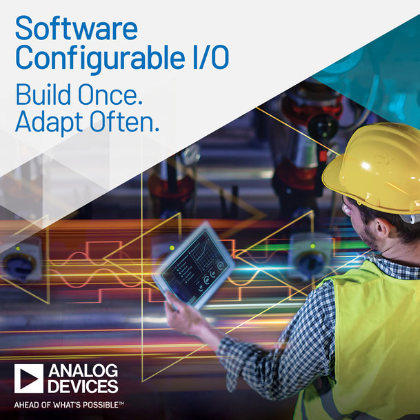 ANALOG DEVICES PRESENTA IL PRIMO I/O INDUSTRIALE CONFIGURABILE PER SMART BUILDING E AUTOMAZIONE INDUSTRIALE